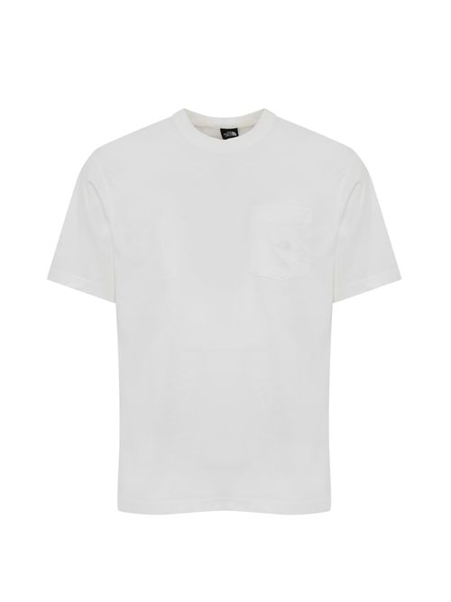 T-shirt Dome Relaxed Pocket White The North Face | NF0A8C3PFN41